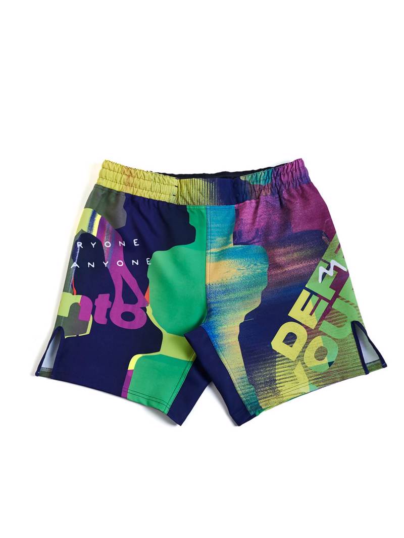 MANTO neon FIGHT SHORTS